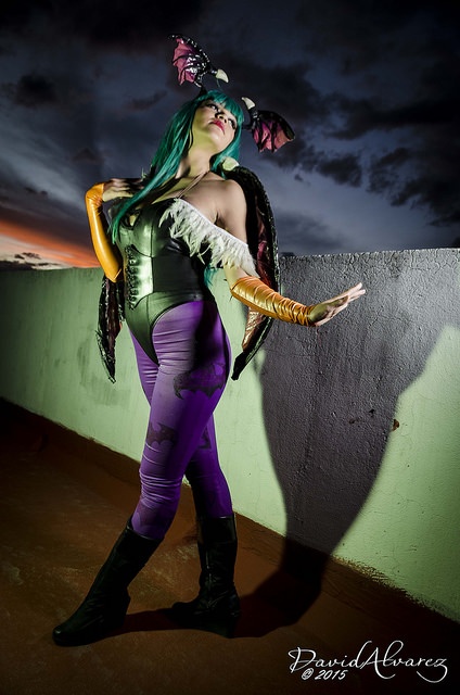 Cosplay - Morrigan Aesland - Dark Stalkers