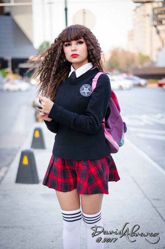 Kenia Nava – School Girl